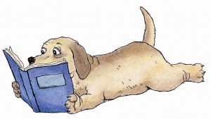 dog-reading